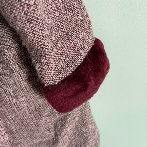 Vintage Little Bitty 2 piece set dress and coat with fur. Size 2T - Picture 2 of 6